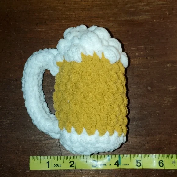 Beer Mug Crochet Buddy - Picture 2 of 4